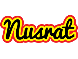 Nusrat flaming logo