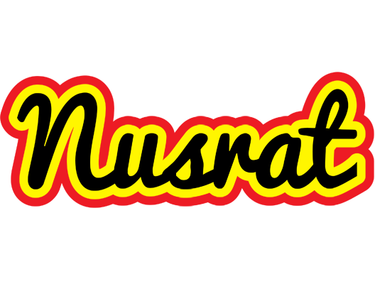Nusrat flaming logo