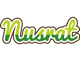 Nusrat golfing logo