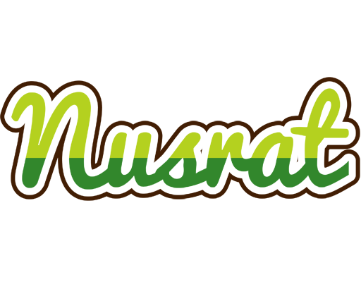 Nusrat golfing logo