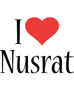 Nusrat i-love logo