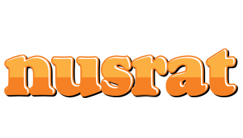 Nusrat orange logo