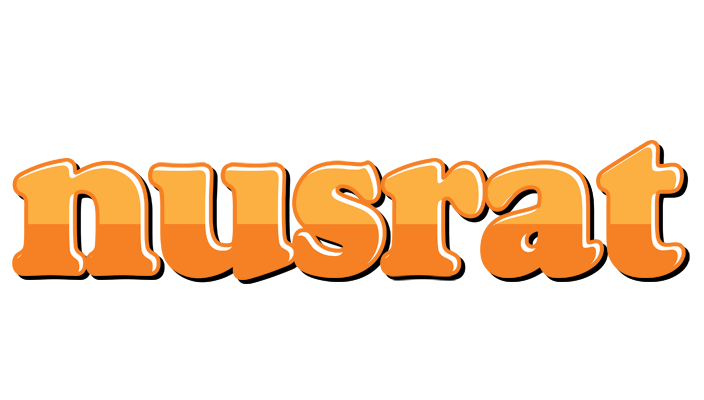 Nusrat orange logo
