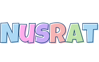 Nusrat pastel logo