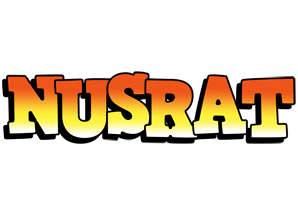 Nusrat sunset logo