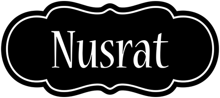 Nusrat welcome logo