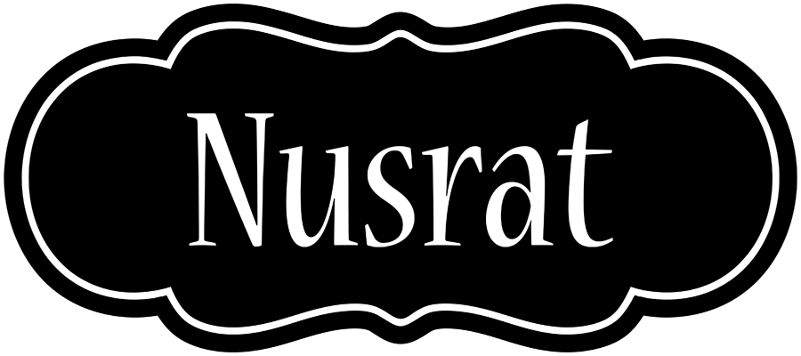 Nusrat welcome logo