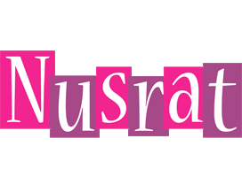 Nusrat whine logo