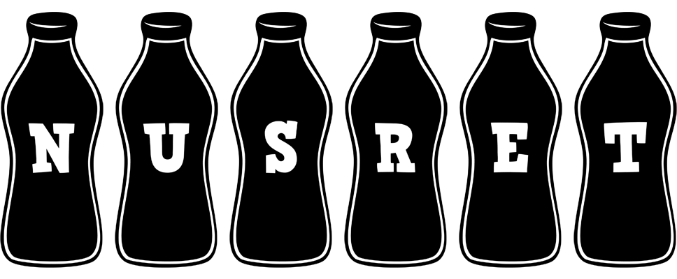 Nusret bottle logo