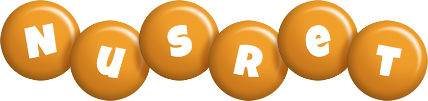 Nusret candy-orange logo