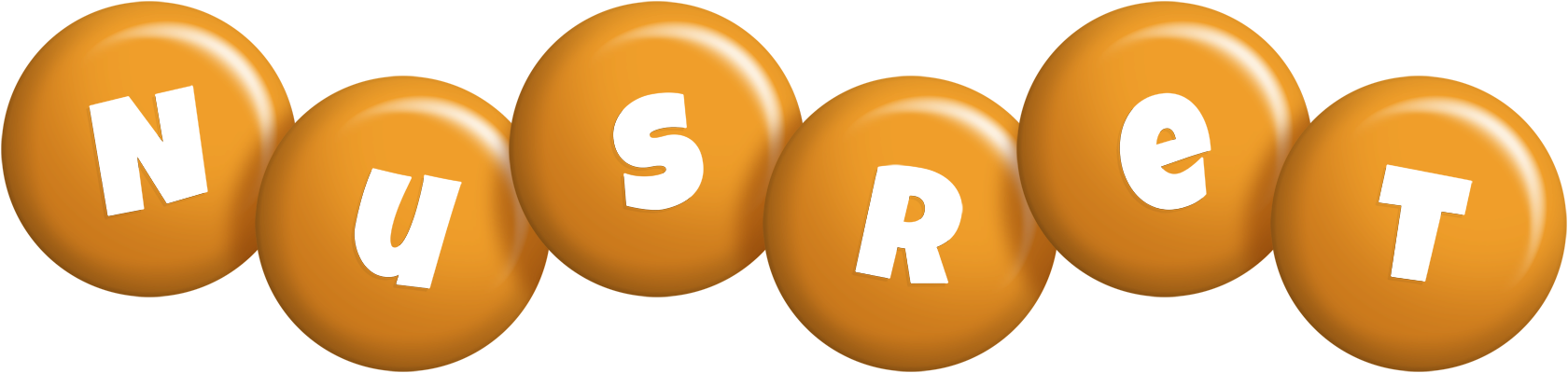 Nusret candy-orange logo