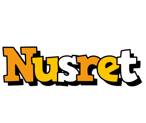 Nusret cartoon logo