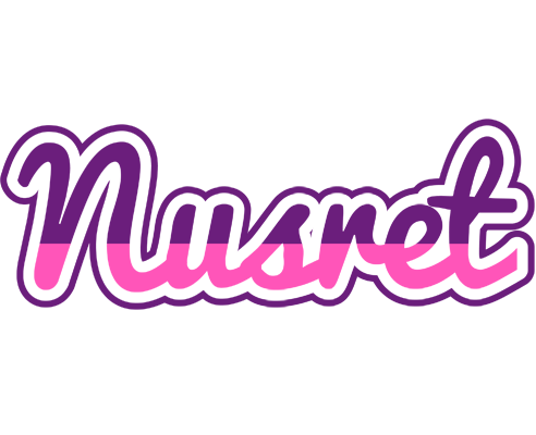 Nusret cheerful logo