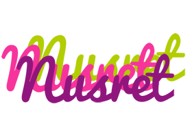 Nusret flowers logo