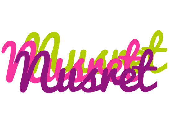 Nusret flowers logo
