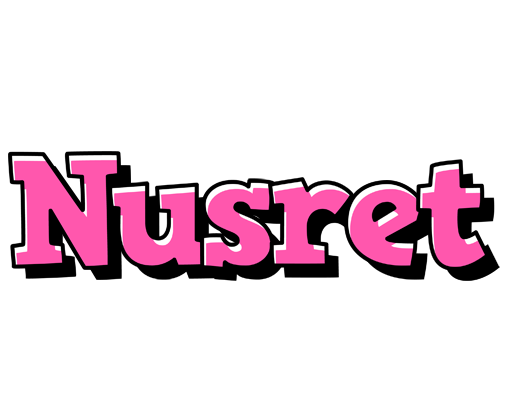 Nusret girlish logo