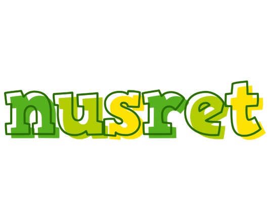 Nusret juice logo