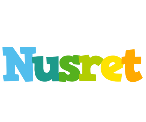 Nusret rainbows logo