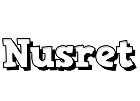 Nusret snowing logo