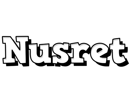 Nusret snowing logo
