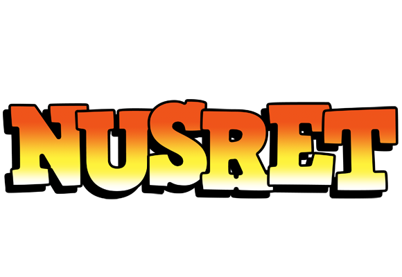 Nusret sunset logo