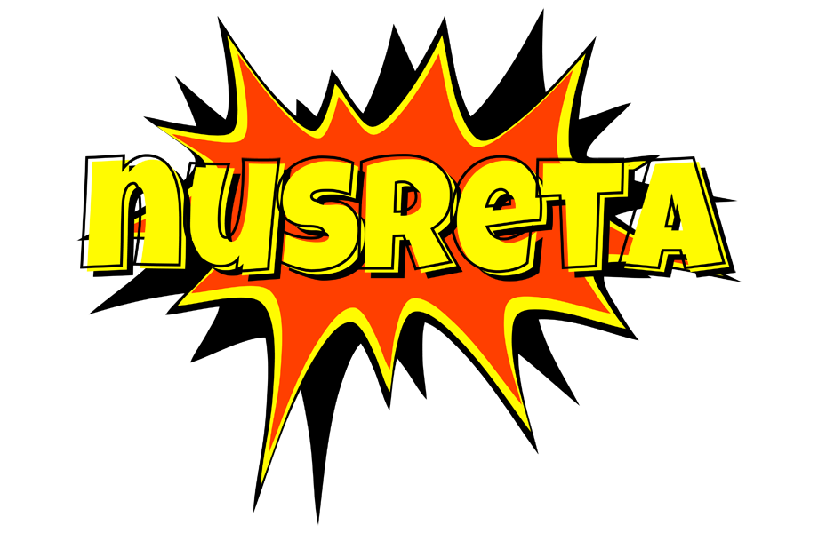 Nusreta bazinga logo