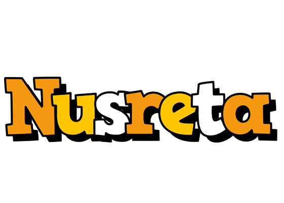 Nusreta cartoon logo