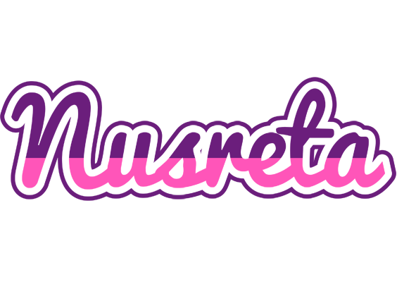 Nusreta cheerful logo
