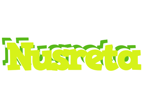 Nusreta citrus logo