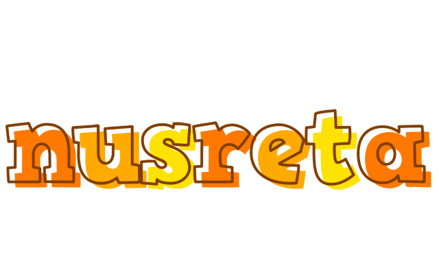 Nusreta desert logo