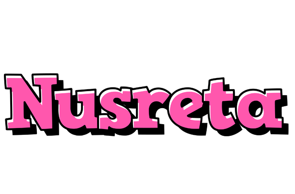Nusreta girlish logo