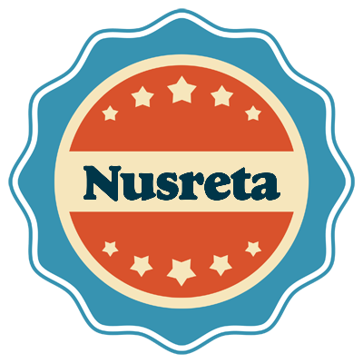 Nusreta labels logo