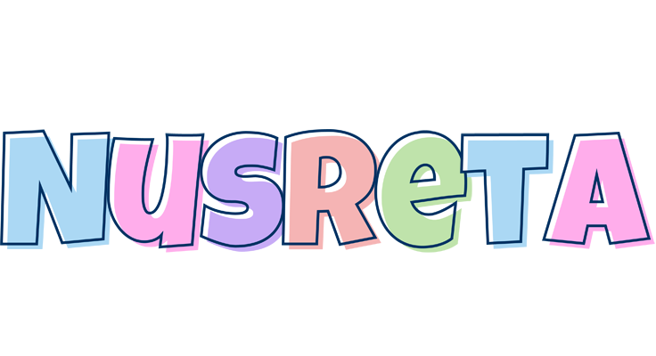 Nusreta pastel logo