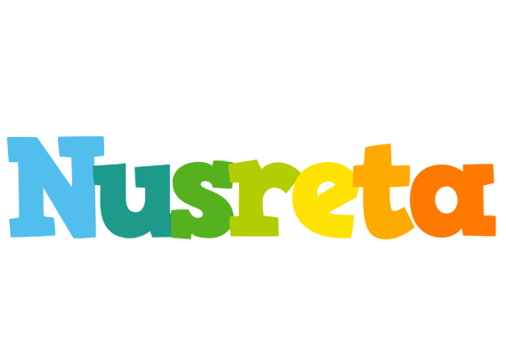 Nusreta rainbows logo