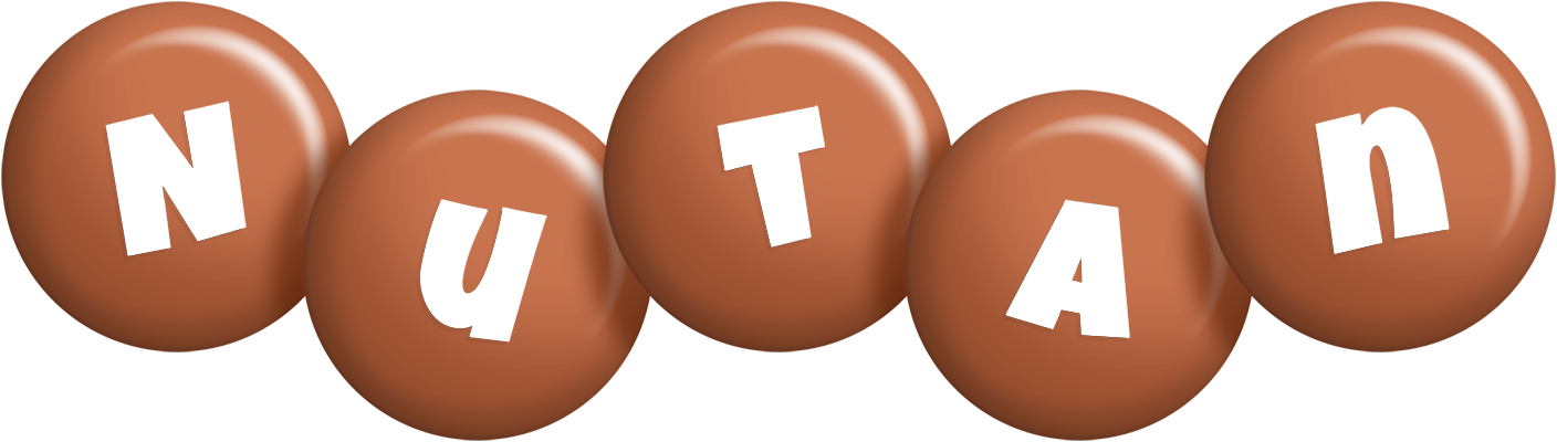 Nutan candy-brown logo