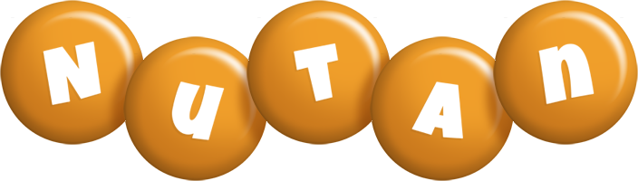 Nutan candy-orange logo