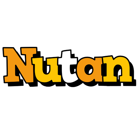 Nutan cartoon logo