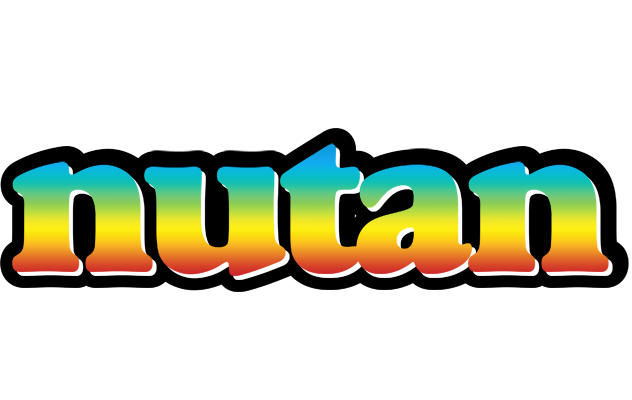 Nutan color logo