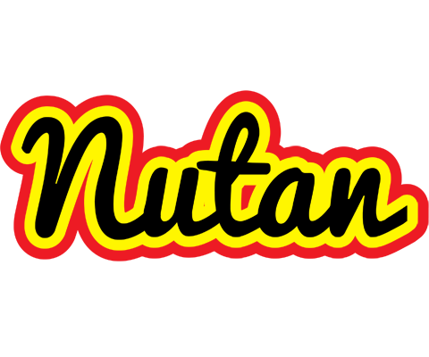 Nutan flaming logo