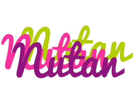 Nutan flowers logo
