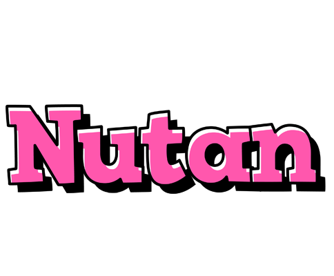 Nutan girlish logo