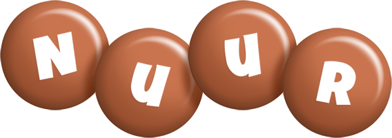Nuur candy-brown logo