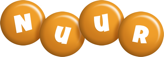 Nuur candy-orange logo