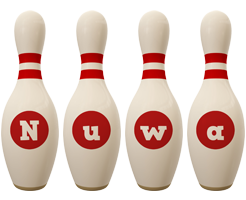 Nuwa bowling-pin logo