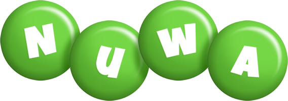 Nuwa candy-green logo