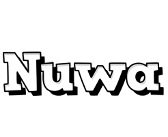 Nuwa snowing logo