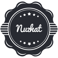 Nuzhat badge logo