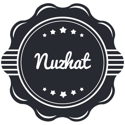 Nuzhat badge logo