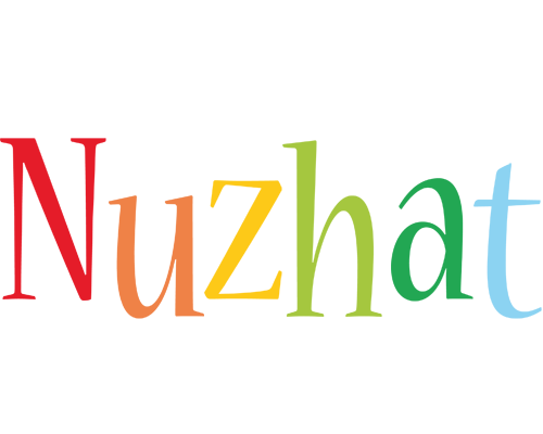 Nuzhat birthday logo