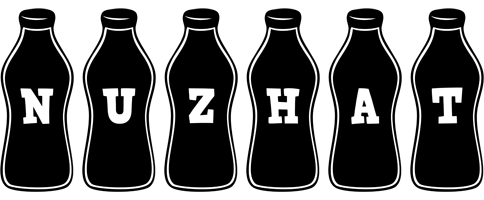 Nuzhat bottle logo